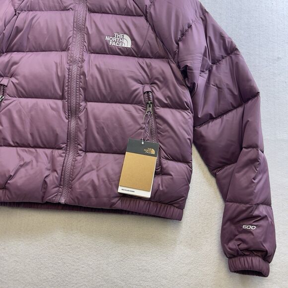 The North Face Jacket Womens Large Pink Mauve Down Puffer Gorpcore Outdoor - Picture 6 of 11